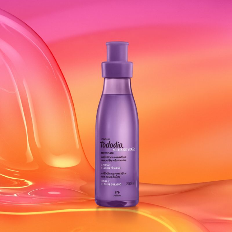 Body Splash Tododia Amora e Flor de Pêssego 200 ml | Shopee Brasil