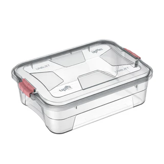 Caixa Organizadora com Tampa e Travas 10 Litros – Uninjet em Oferta na Shopee