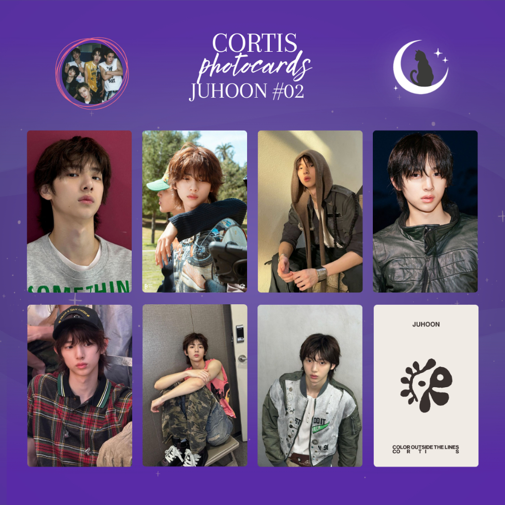 Juhoon (Cortis) - Kit de photocards fanmade | Shopee Brasil