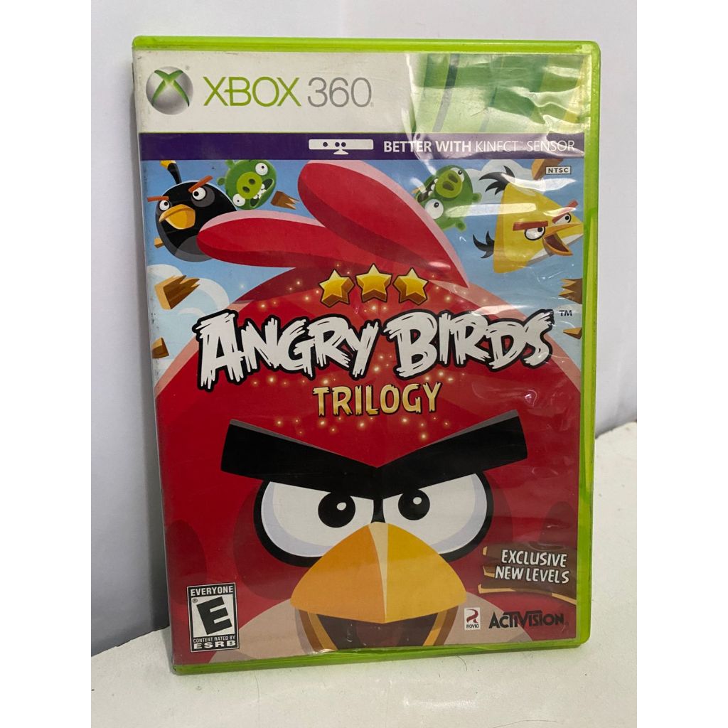 Angry Birds Trilogy Xbox 360 mídia física | Shopee Brasil