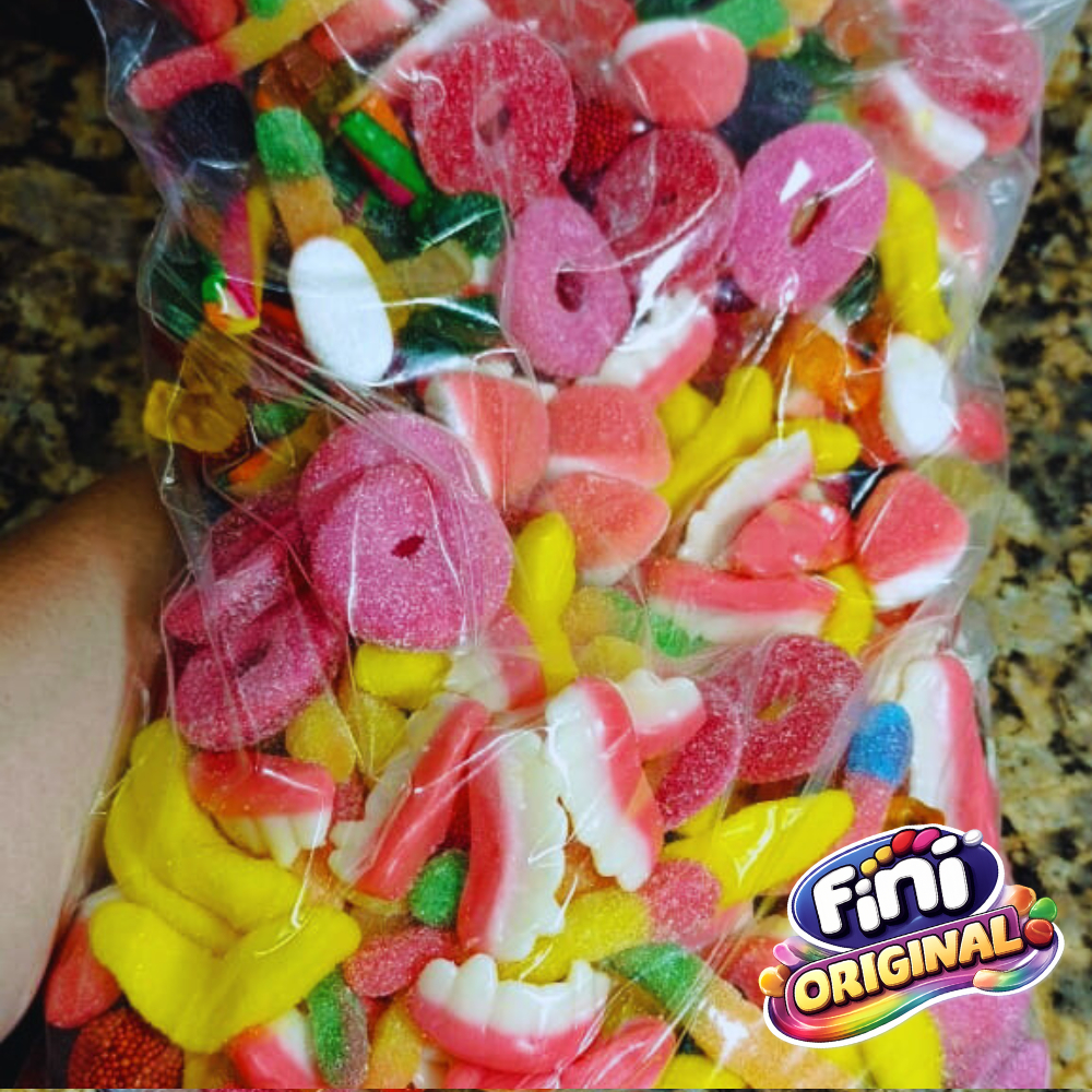 Mix de Balas Fini 100g, 200g, 300g, 500g – Balas Sortidas Originais ...