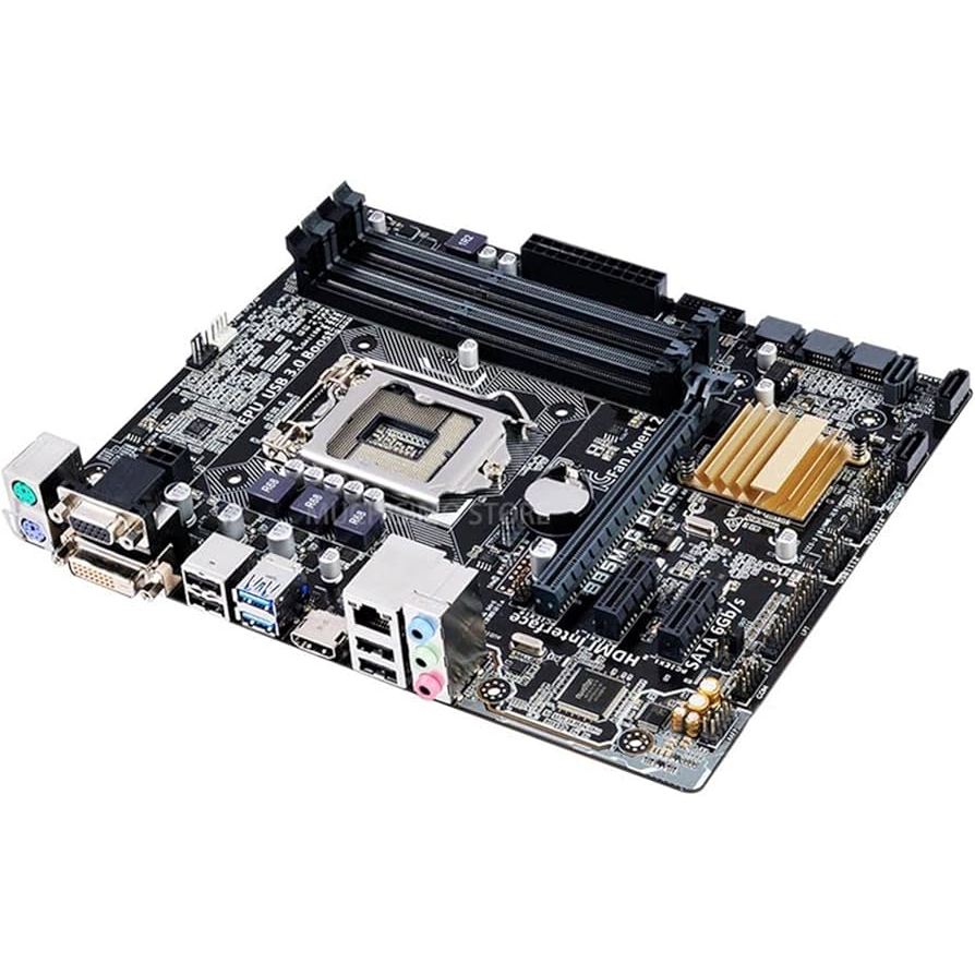 PLACA MÃE GAMER ASUS 1150 B85M-G 4ª Geração Core i3, i5, i7 e Xeon
