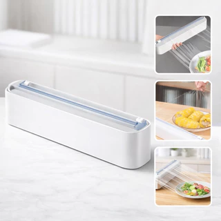 Dispenser Cortador Papel Filme Plastico Alumínio Manteiga Magnetico Leve Pratico Corte Fácil Cozinha