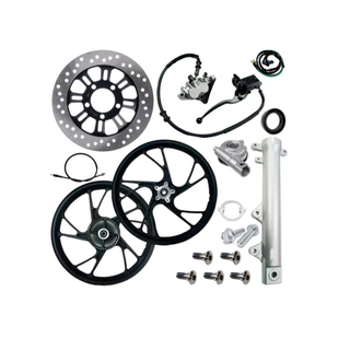 Roda Liga Leve Pé Galinha + Sistema A Disco Cg Start 150 160