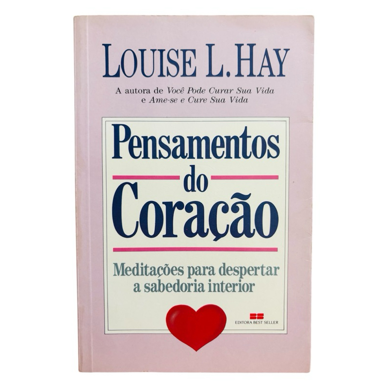 Livro: Pensamentos Do Coração - Louise Hay | Shopee Brasil