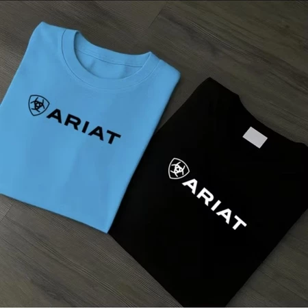 kit 2 camiseta Ariat Rodeio Lançamento Streetwear top cores