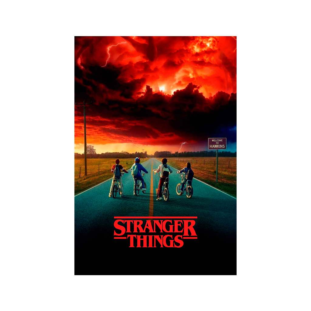 CADERNO DE DESENHO PEQUENO E MÉDIO- STRANGER THINGS PERSONALIZADO - 80 ...