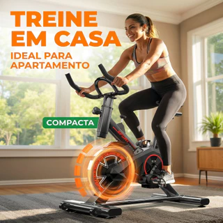 Bicicleta Ergométrica Aparelhos De Academia Em Casa Bicicleta Ergométrica Spinning Academia Fitness Profissional em Oferta na Shopee