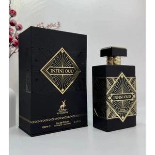 Perfume Arabe Original Maison Alhambra Infini Oud Joyous Unisex Edp 100ml em Oferta na Shopee