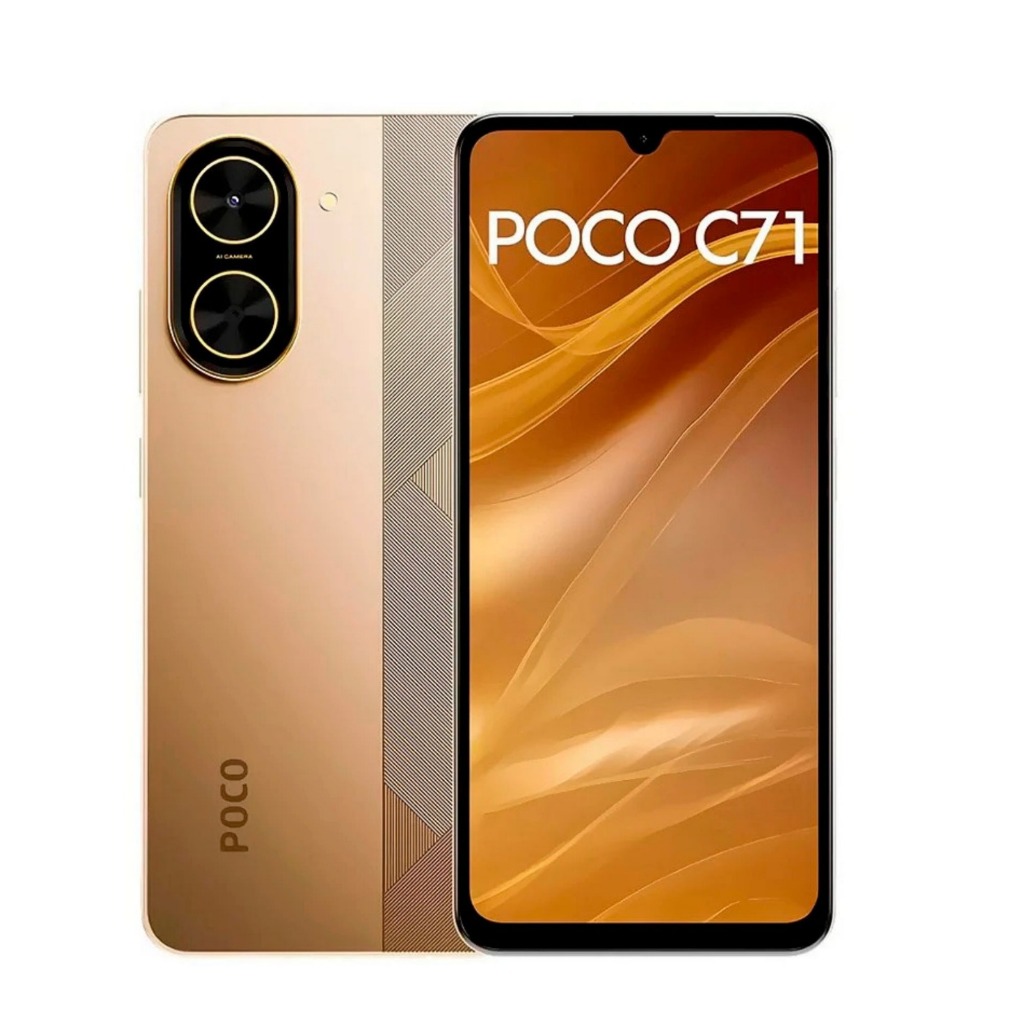 Celular Smartphone Xiaomi Poco C71 64/3GB 128GB/4GB Dual Sim