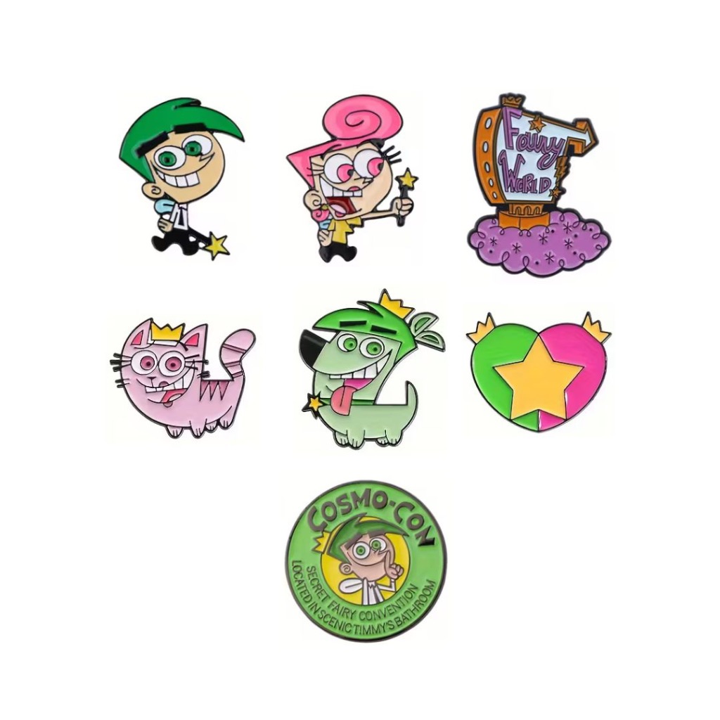 Pin Os Padrinhos Mágicos - Cosmo e Wanda - Pins / Broches / Bottons ...