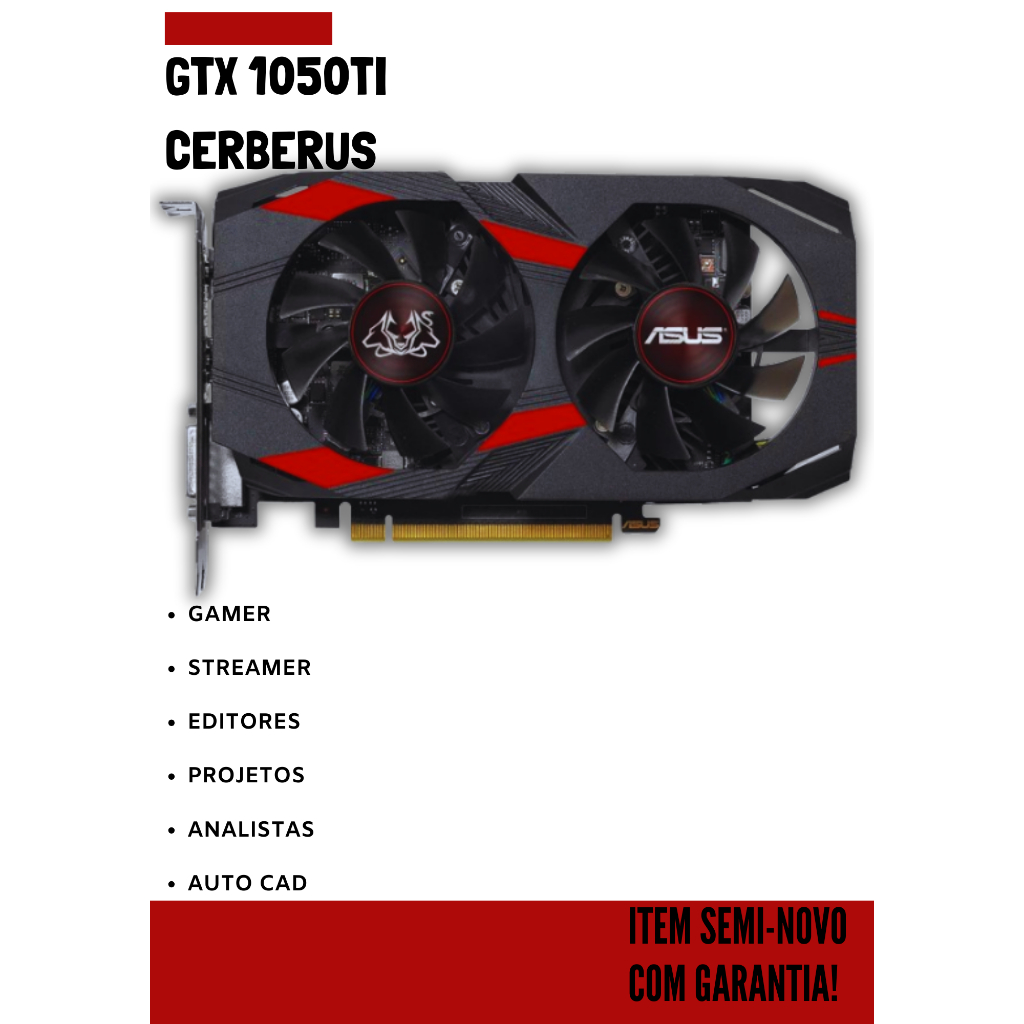 Gt 1050 Ti em Promoção na Shopee Brasil 2026
