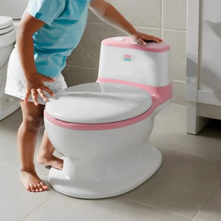 Troninho Privada Simulador Assento Acolchoado Descarga Pinico Infantil idade Desfralde ref: MK1340