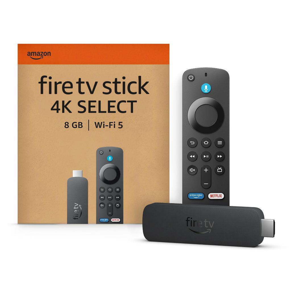 Amazon Fire TV Stick 4K Select Wi-Fi 6 Controle de Voz Alexa | Shopee ...