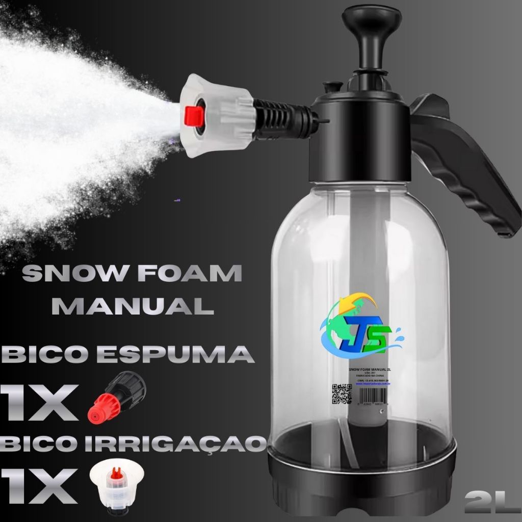 Snow Foam Manual Automotiva Borrifador Pulverizador De Detergente ...