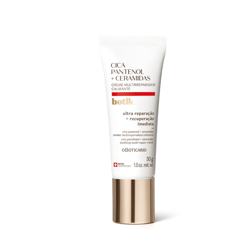 Creme Facial Multirreparador Calmante Botik Cica Pantenol E Ceramidas ...