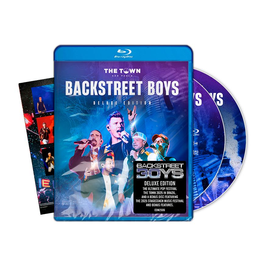DVD ou Blu-ray Backstreet Boys - Live At The Town 2025 +