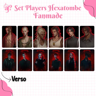 KIT FANMADE PHOTOCARD HEXATOMBE (PLAYERS) - LEIA A DESCRIÇÃO ANTES DE COMPRAR
