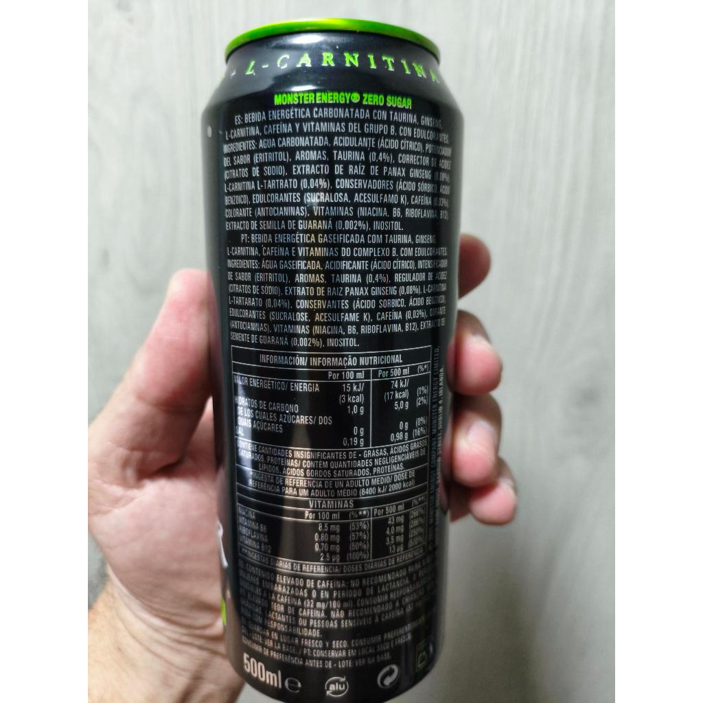 Monster Energy Zero Sugar - 500ml - edição COD Black OPS 7