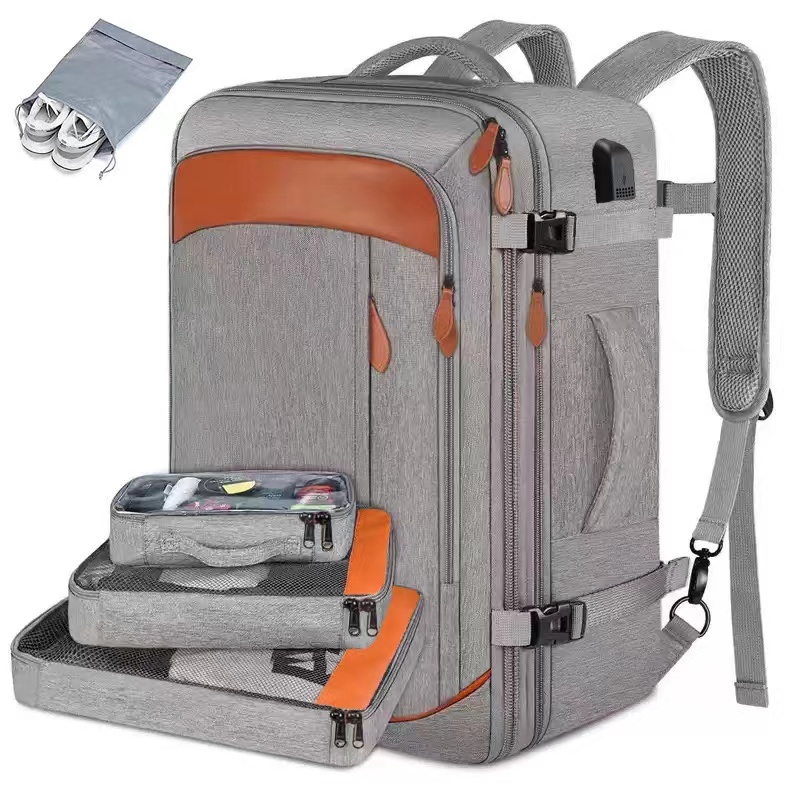 Mochila De Viagem 4 Em 1 Grande Mochila E Feminina À Prova D'água ...