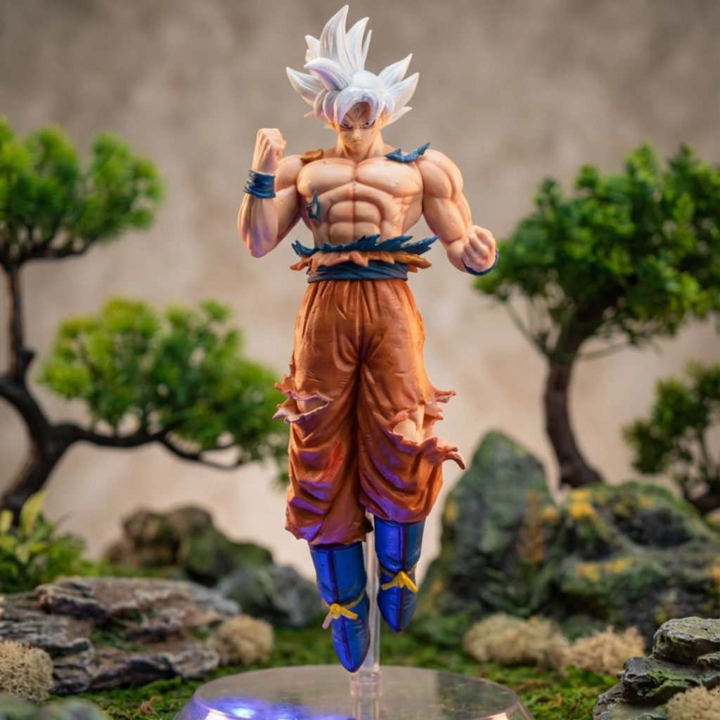 Boneco Goku Instinto Superior 24cm Dragon Ball Z | Action Figure ...