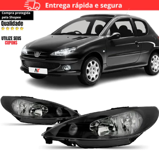 Par/Un Farol 206 2005 2006 2007 2008 2009 2010 Foco Duplo Máscara Negra