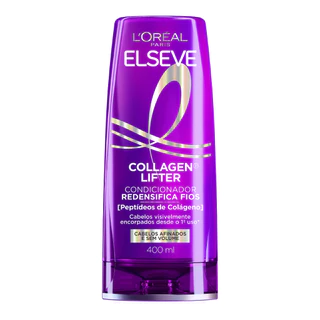Condicionador L'Oréal Paris Elseve Colágeno Lifter 400ml em Oferta na Shopee