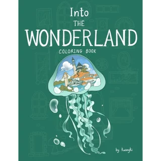 Into the Wonderland 40 Desenhos para colorir FOLHAS SOLTAS + Acetato NÃO VAI ENCADERNADO em Oferta na Shopee
