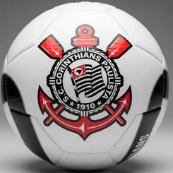 Bola De Futebol de Times Em Couro Sintético Tamanho 5