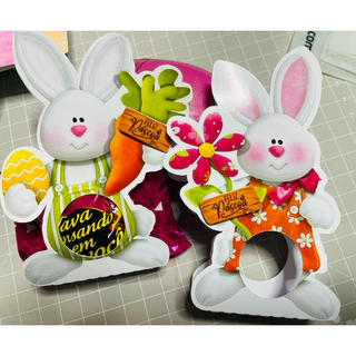 Porta Bombom Coelhinhos e Ovelhinha da Pascoa, Mimo, lembrancinha em Oferta na Shopee
