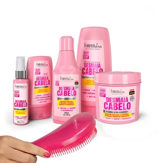 Kit Desmaia Cabelo Completo GANHE Escova de Pentear em Oferta na Shopee