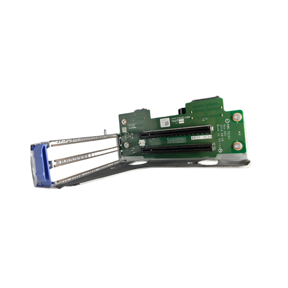 Placa Riser Dell PowerEdge R750 R760 2x PCIe x16 - 0TJCX9 + Gaiola ...