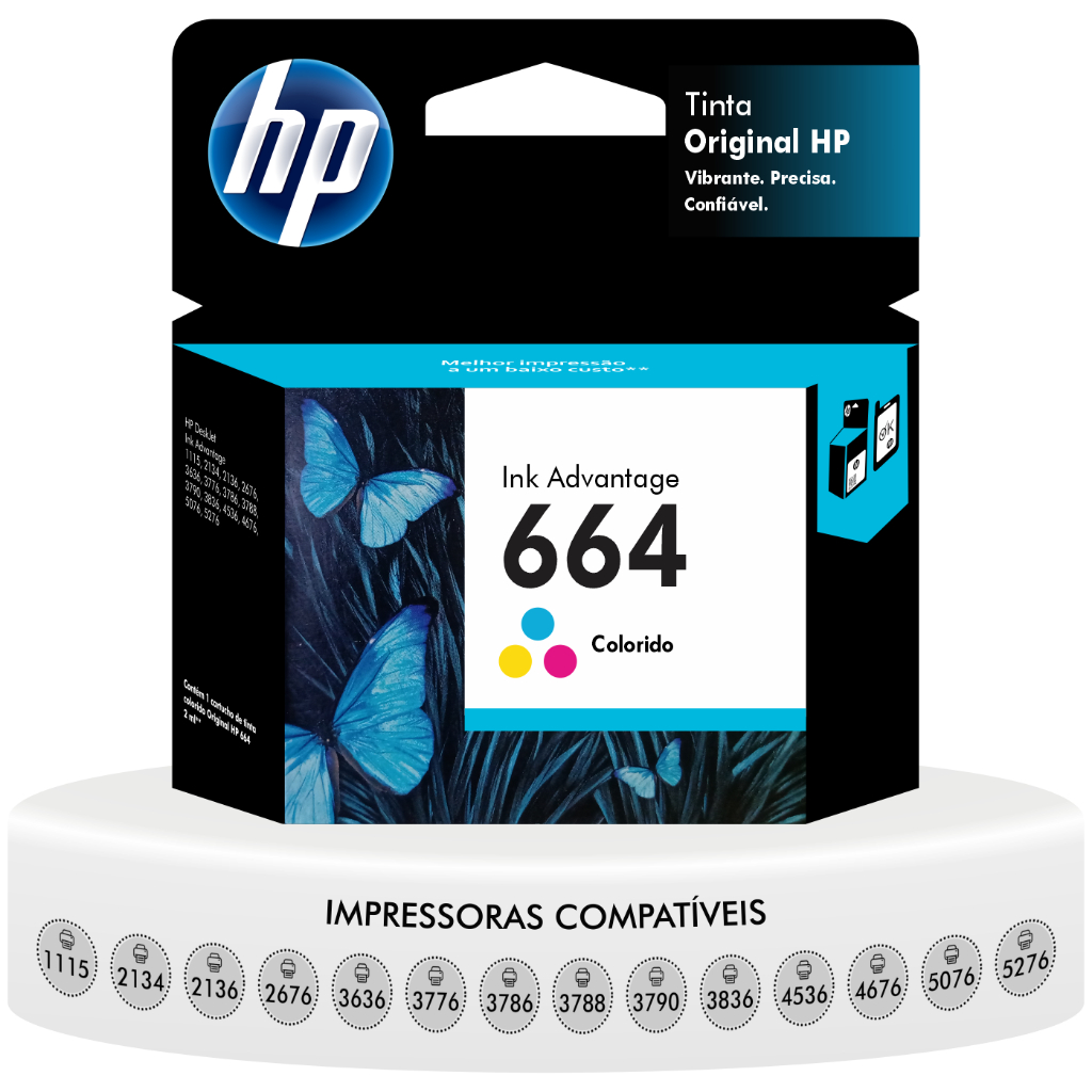 Cartucho Impressora Hp 2676 em Oferta | Shopee 2026