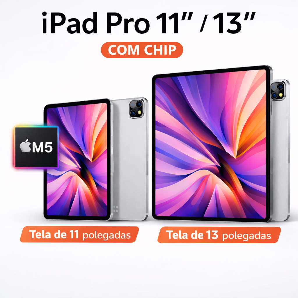 Apple iPad Pro M5 de 11 ou 13 polegadas Wi-Fi, 256 GB | Shopee Brasil