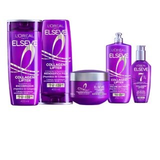 Kit Tratamento Completo L'oréal Paris Colágeno Lifter em Oferta na Shopee