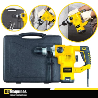 Martelete Perfurador Rompedor 1250W 32MM com Maleta STHR1232K-B2 110V - Stanley em Oferta na Shopee