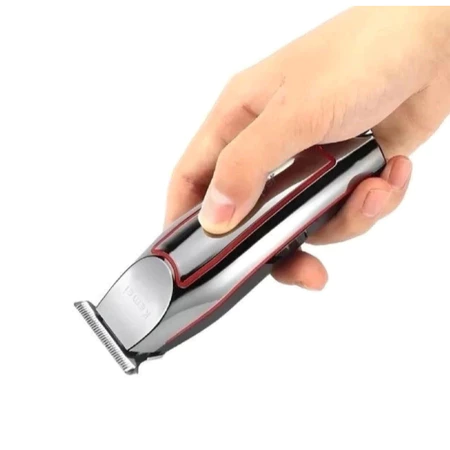 Máquina De Acabamento Profissional Kemei KM-032 Sem Fio Com Pentes E Escova De Limpeza