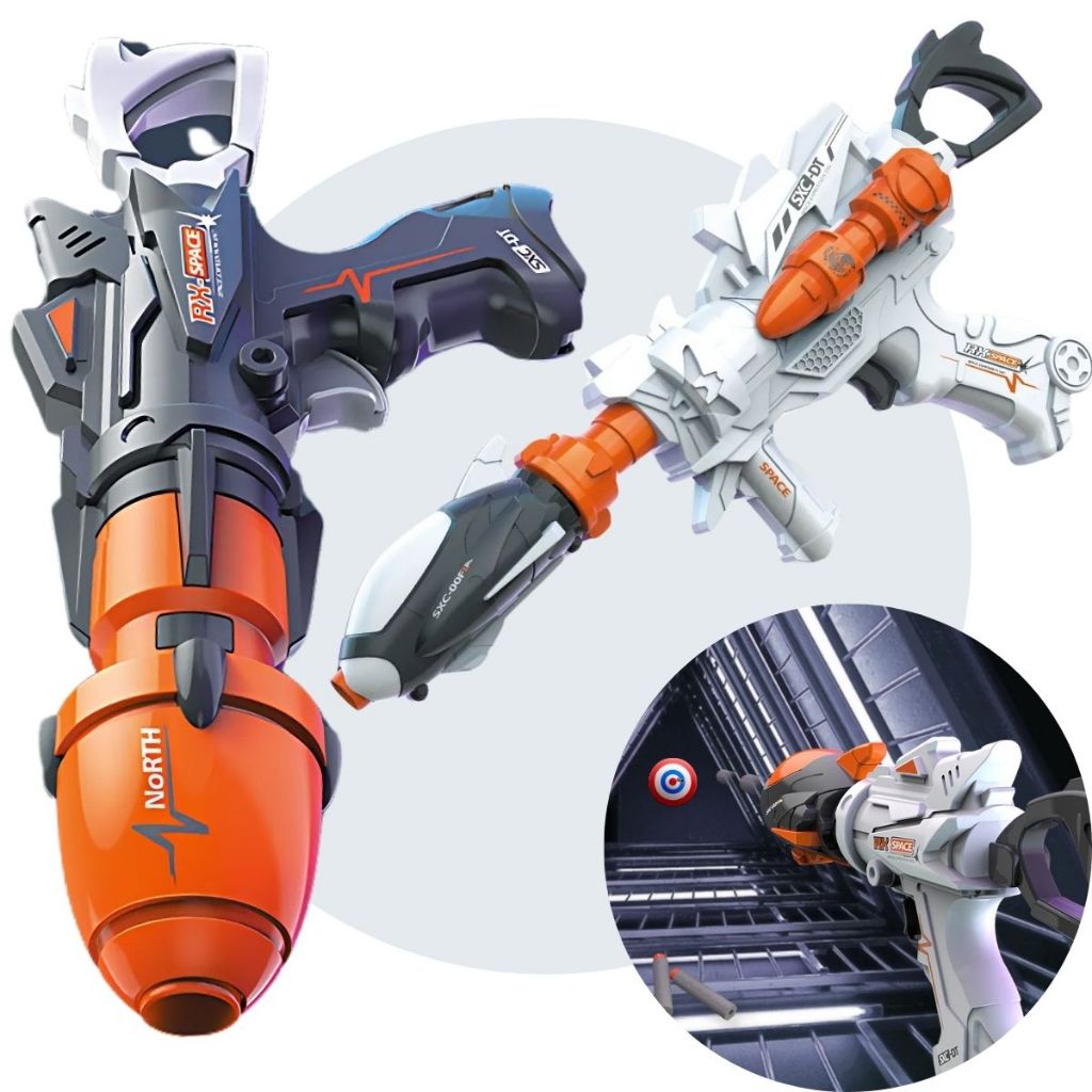 Arma Lança Dardos Nerf Lançamento Brinquedo Menino Novidade