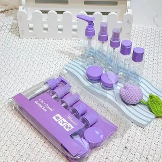 Kit com 10 Frascos para Viagem - Shampoo, Creme, Sabonete e Itens de Cuidados Pessoais em Oferta na Shopee