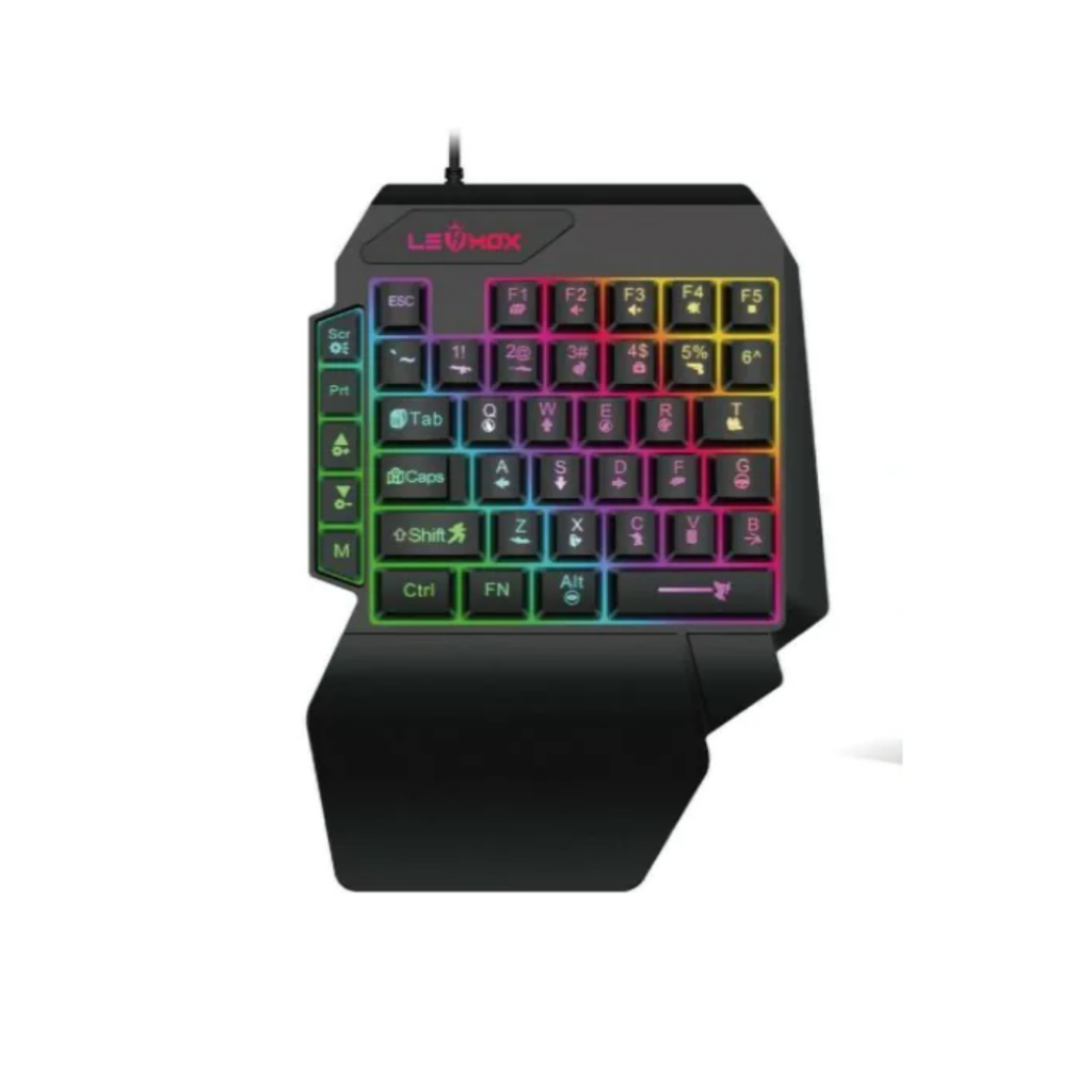 mini Mini Teclado Com Fio Gamer RGB LEHMOX LEY 2083 | Shopee Brasil