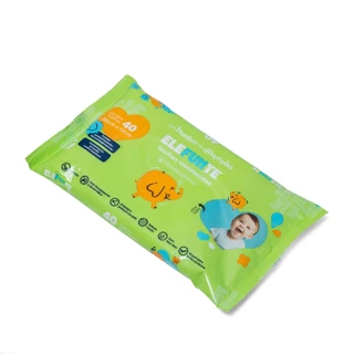 Kit 20 Pacotes Toalhas Umedecidas Elefunte - 40 Folhas - 98% Água em Oferta na Shopee