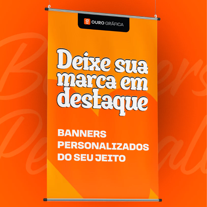 Banner em Lona - 90x120cm