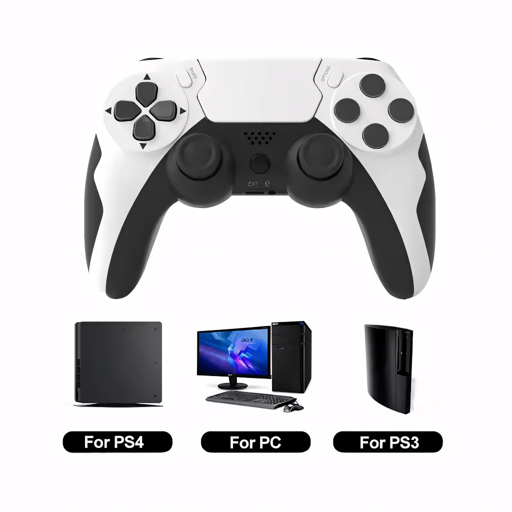 Gamepad P48 GAMINJA Sem Fio Com Giroscópio de 6 Eixos, Controle
