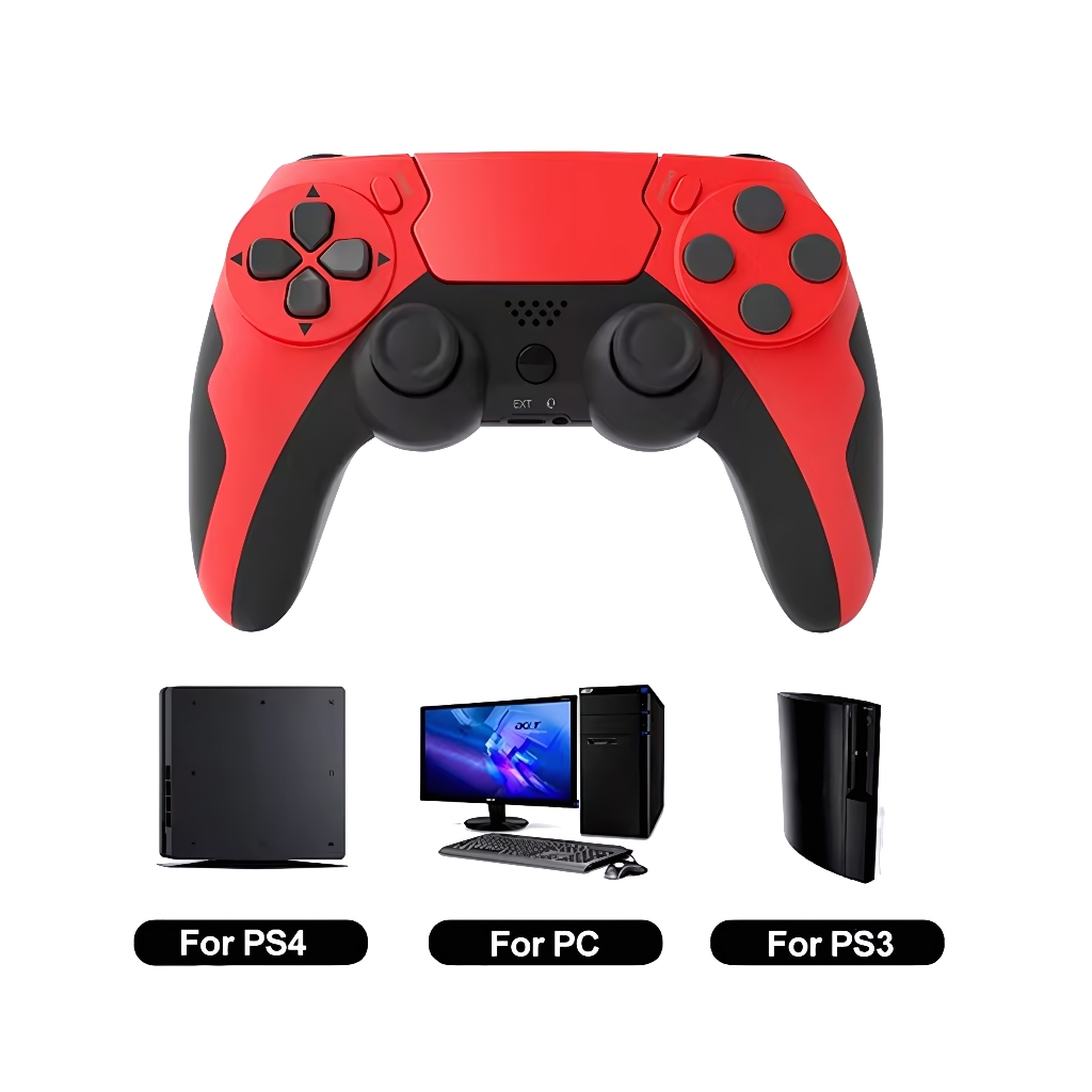 Gamepad P48 GAMINJA Sem Fio Com Giroscópio de 6 Eixos, Controle