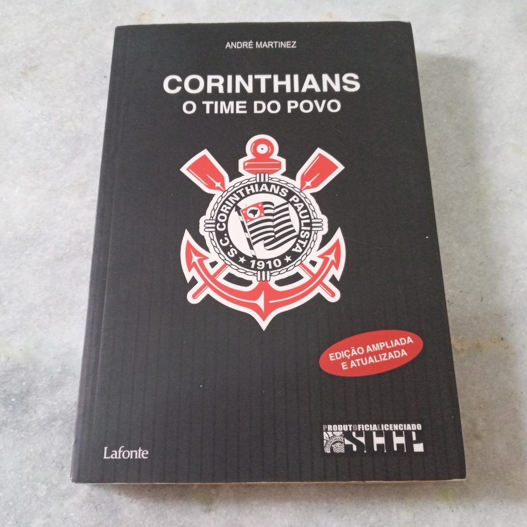 Livro: Corinthians: O Time Do Povo - André Martinez | Shopee Brasil