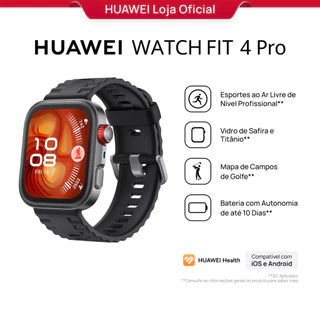HUAWEI WATCH FIT 4 Pro | Smartwatch Relogio | Esportes ao Ar Livre de Nível Profissional