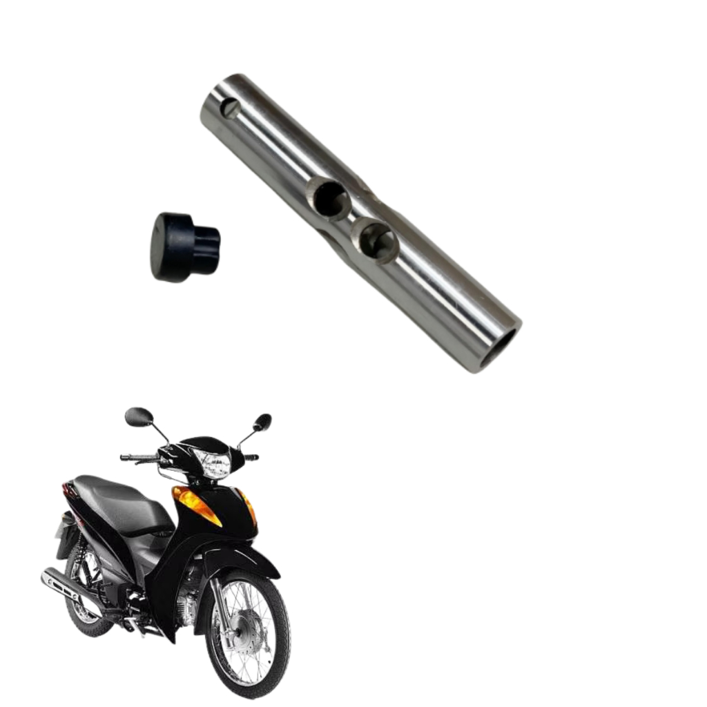 Haste tensor Corrente Comando Biz 100 Pop 100 110 Web 100 Smart 50 com Borracha