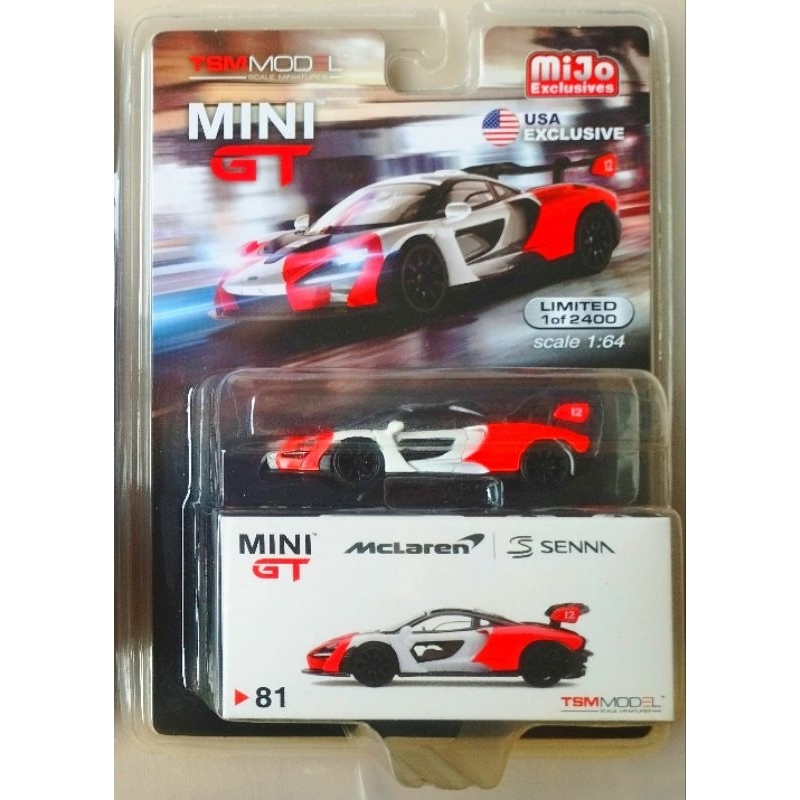 Carrinho Mini GT McLaren Ayrton Senna #81 | Shopee Brasil