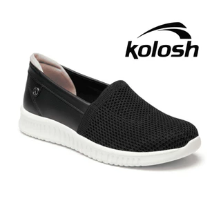 Tênis Feminino Kolosh Slip On Malha Sintético Original em Oferta na Shopee