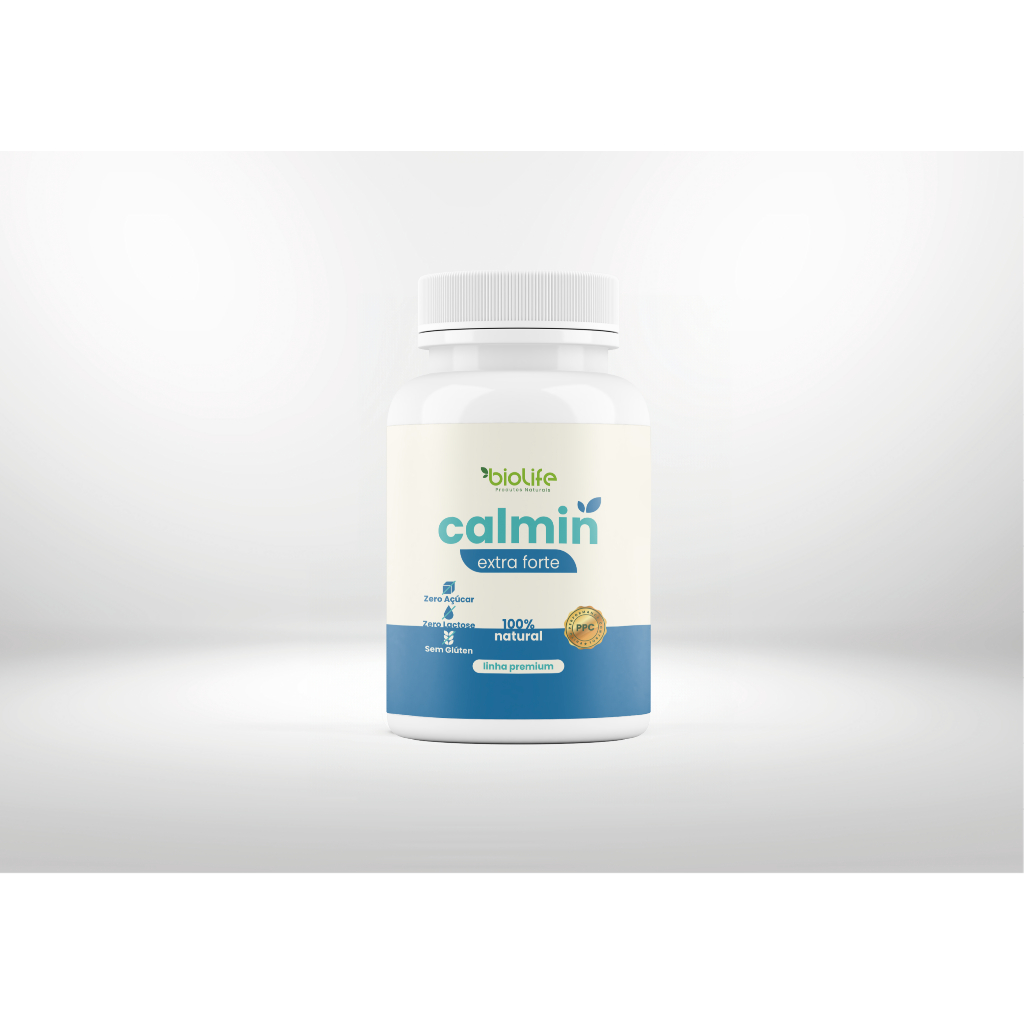 Calmin Calmante - 100 Caps 500mg (biolife) | Shopee Brasil